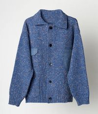 Casaco Malha Denim