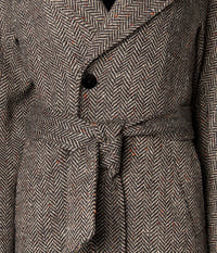 Cocoon-Jacke mit Noppen