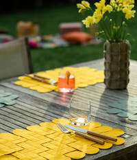 Tischset Rattan