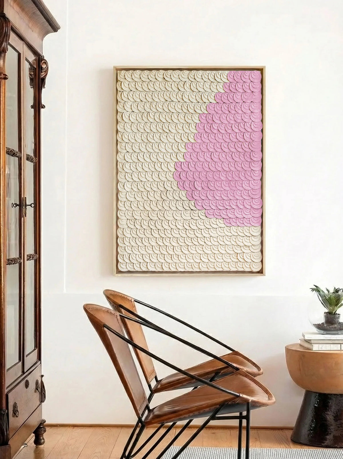 Wandbild „Rosa Schaf“