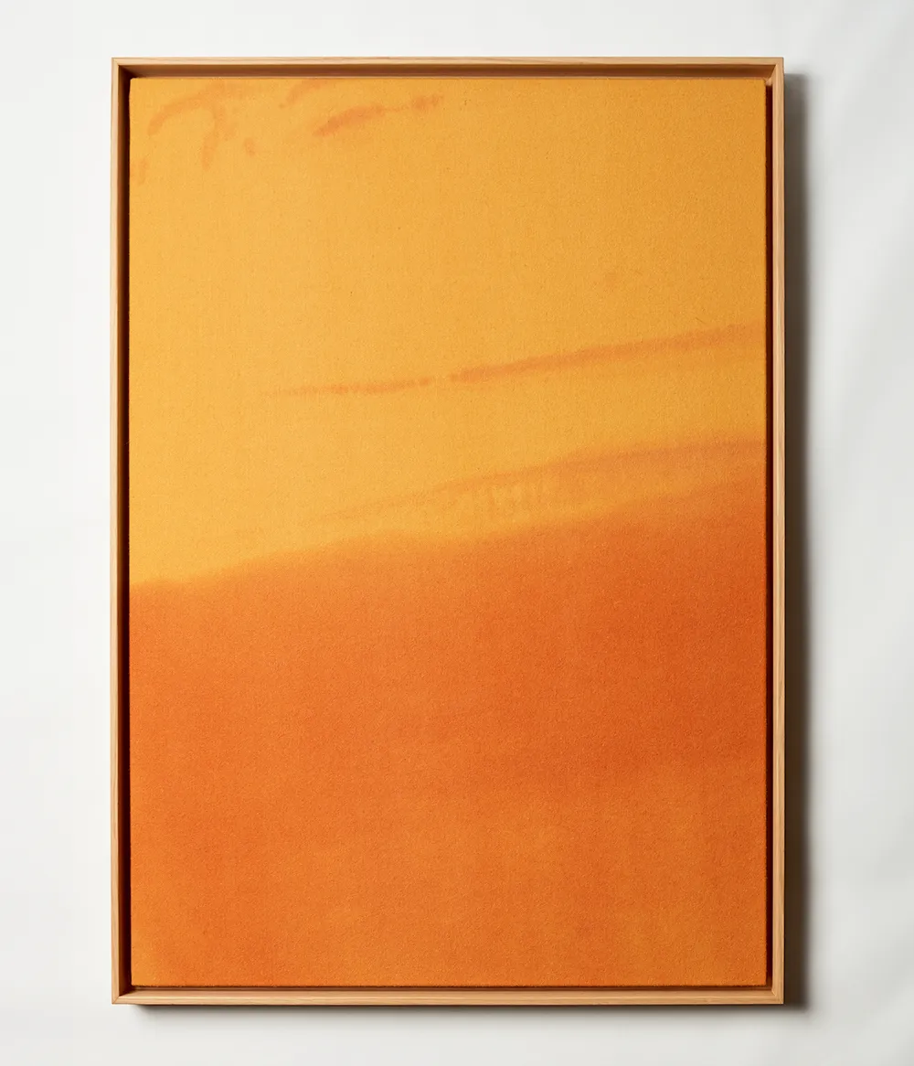 Yellow Abstract Panel