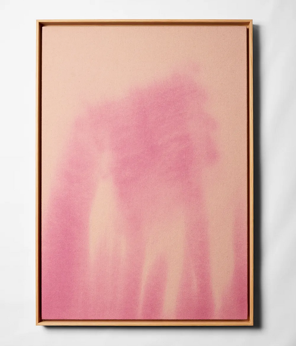 Panel Abstracto Rosa