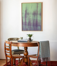 Green Abstract Panel