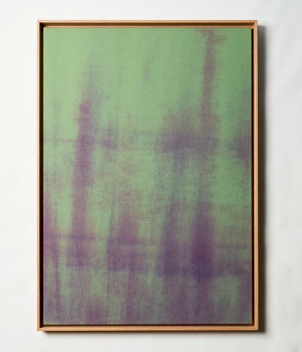 Green Abstract Panel