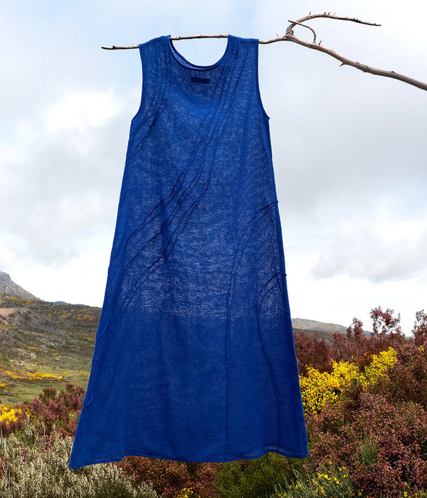 Kleid mit Rippenmuster