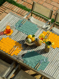 Tischset Rattan